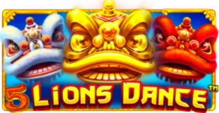 ภาพเกม 5 Lions Dance ที่ waspspin รวบรวมไว้