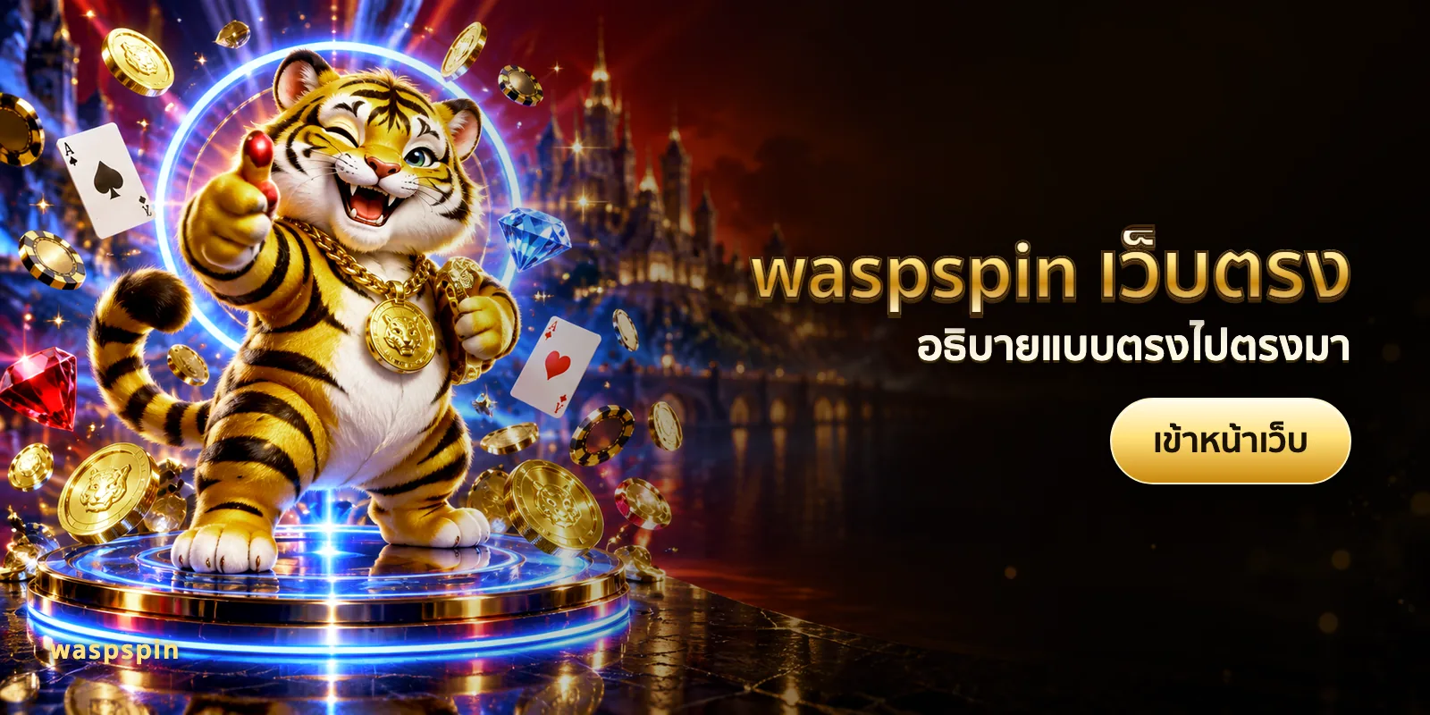 ภาพประกอบบทความ waspspin เว็บตรง — อธิบายแบบตรงไปตรงมา